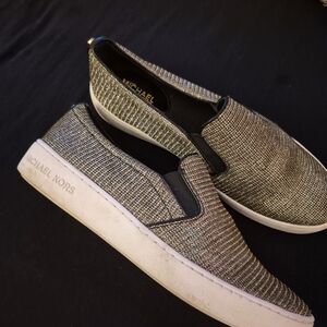 Michael Kors Glitter Slip-On Sneakers